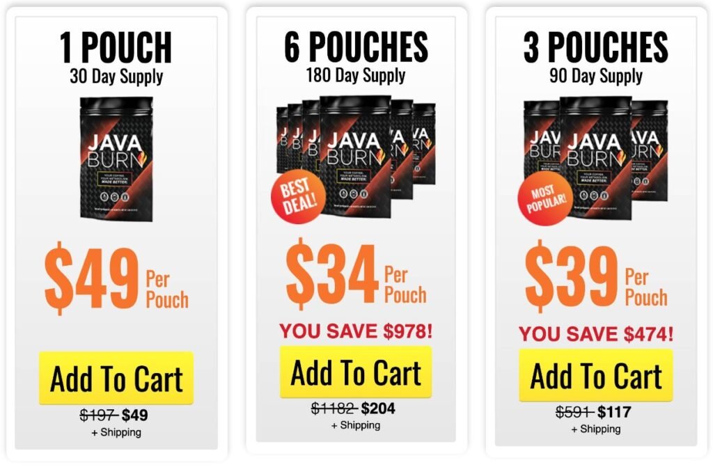 Java Burn Buy Now